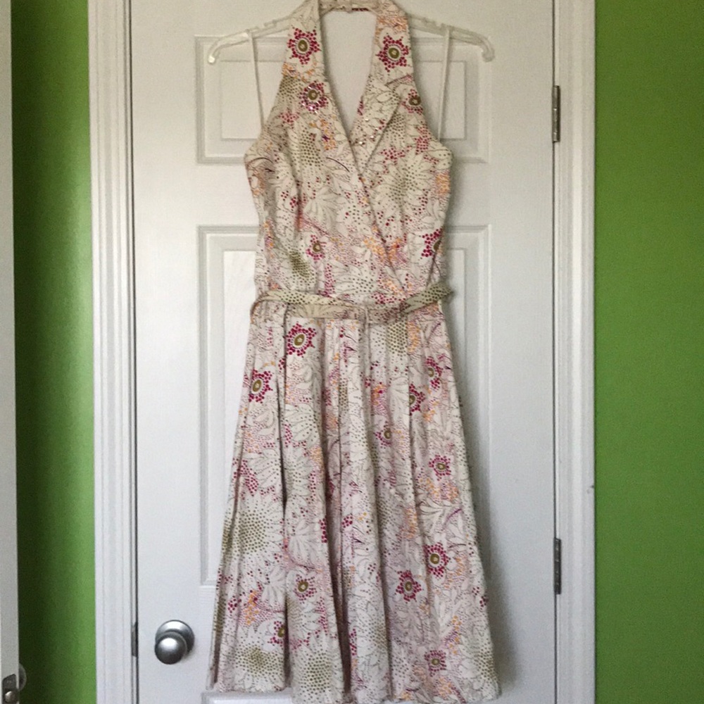 Halter top summer dress